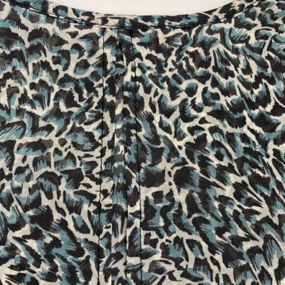 LIVERPOOL Los Angeles Double Layer Sleeveless Woven Shell Blouse Sz Small - Picture 10 of 11